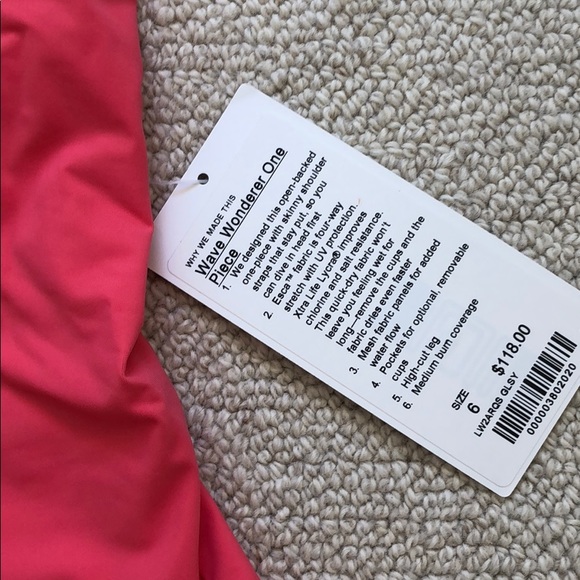 Lululemon Wave Wonderer One Piece - Picture 5 of 6